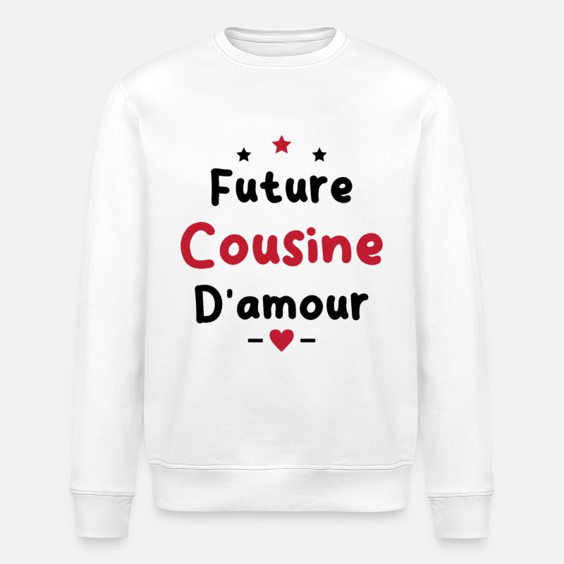 Future cousine d'amour - Sweat bio ROLLER Stanley/Stella Unisexe - blanc