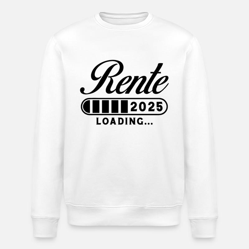 Rente 2025 Loading - Stanley/Stella Unisex Bio-Sweatshirt ROLLER - Weiß
