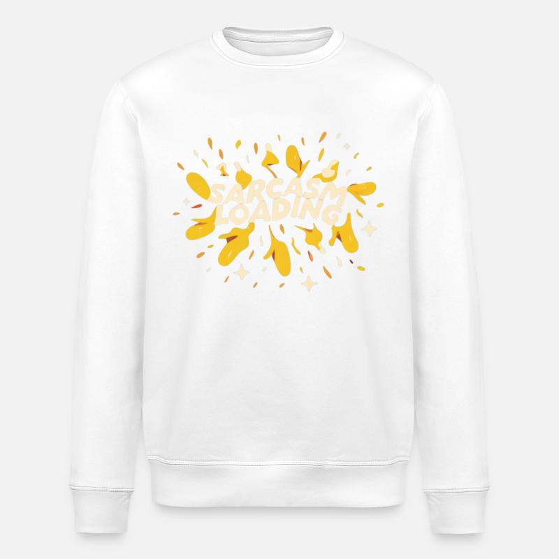 Chargement du sarcasme - Sweat bio ROLLER Stanley/Stella Unisexe - blanc