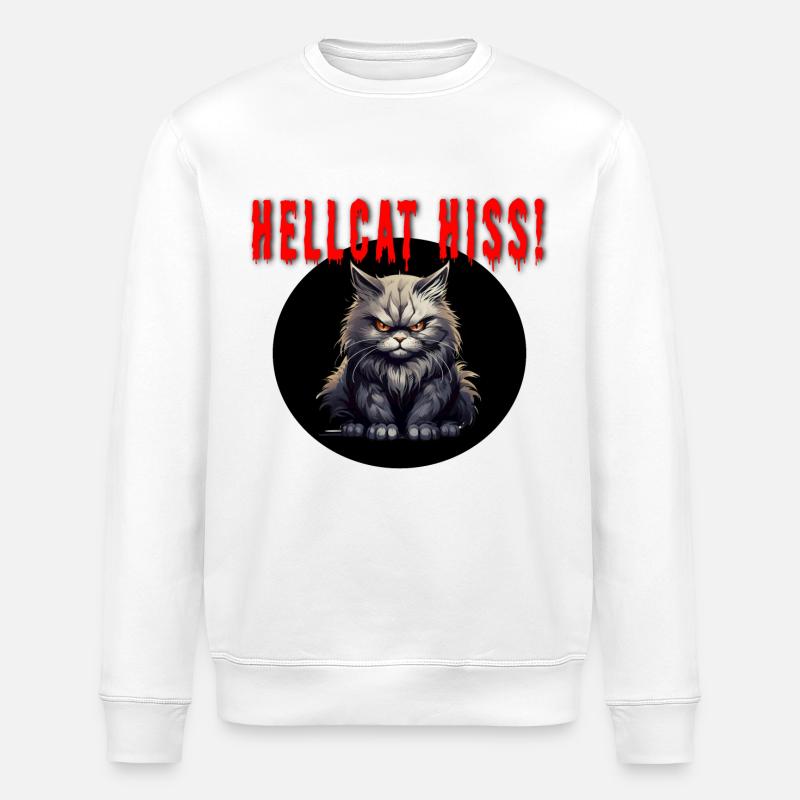 HELLCAT HISS 2 - Sweat bio ROLLER Stanley/Stella Unisexe - blanc