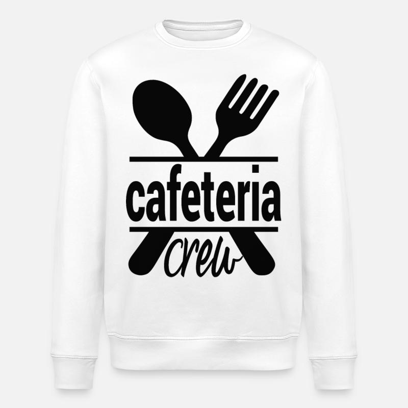 Cafeteria Worker Appreciation desing - Sweat bio ROLLER Stanley/Stella Unisexe - blanc