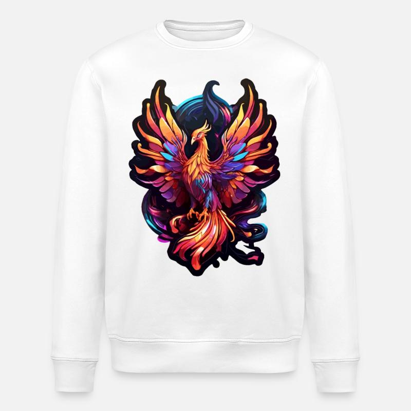 Phönix - Stanley/Stella Unisex Bio-Sweatshirt ROLLER - Weiß