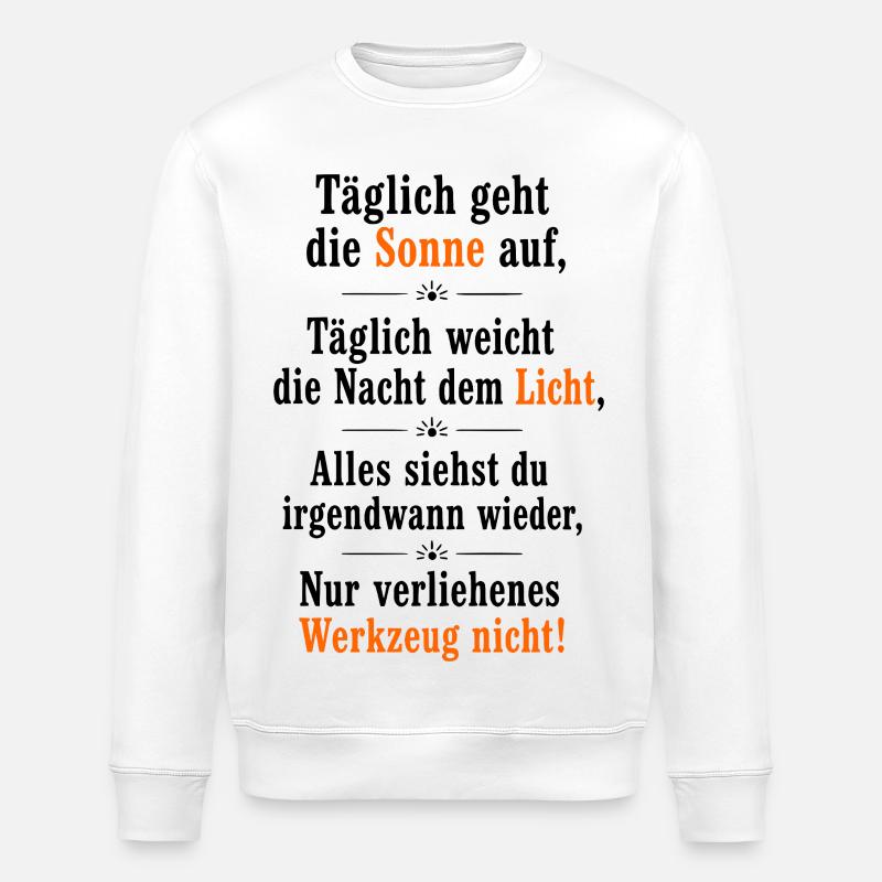 werkzeug_1 - Stanley/Stella Unisex Bio-Sweatshirt ROLLER - Weiß