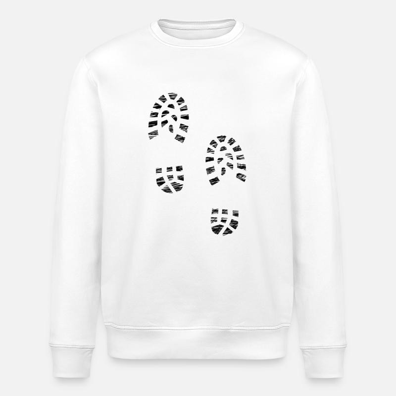 Booties - Stanley/Stella ROLLER Unisex Organic Sweatshirt - white