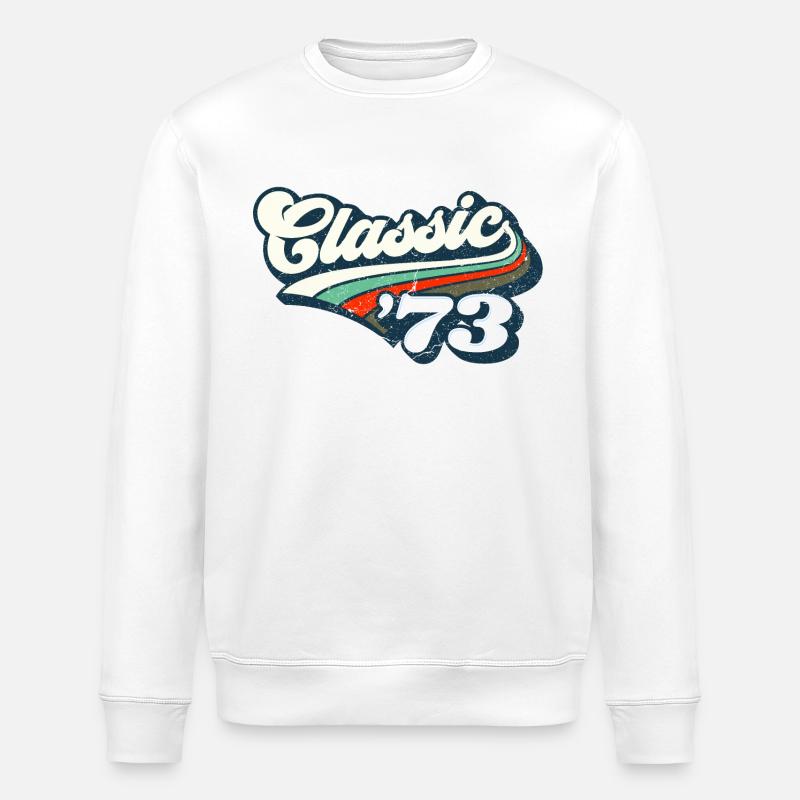 Classique '73 - Sweat bio ROLLER Stanley/Stella Unisexe - blanc