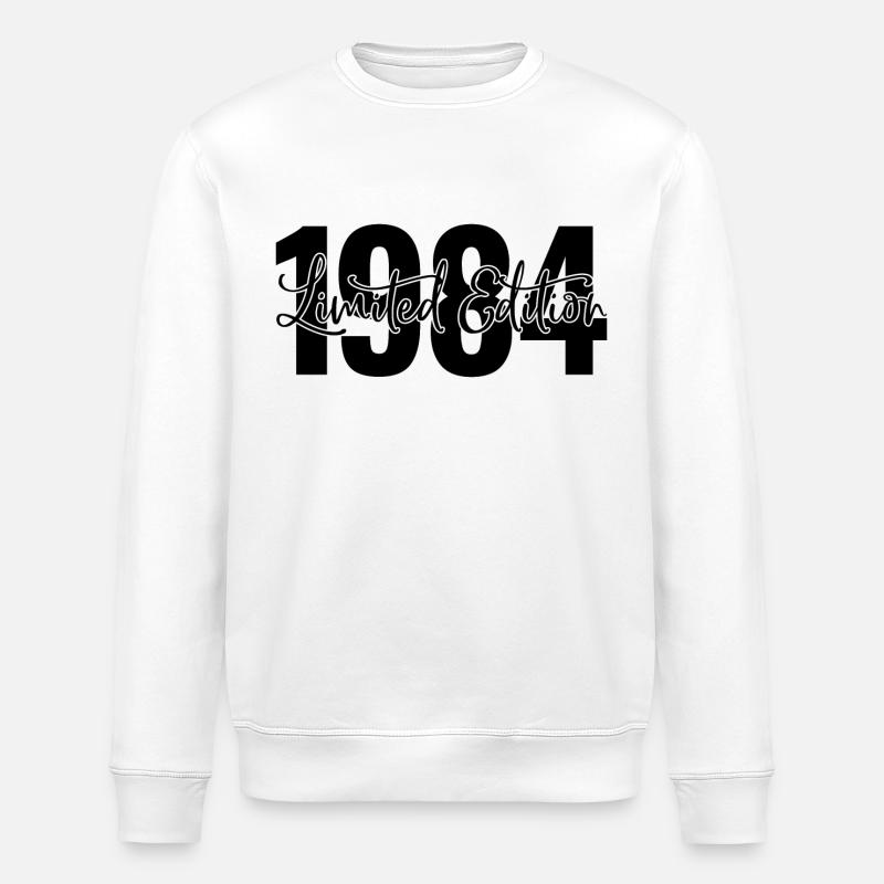 Limited edition 1984 - Stanley/Stella Unisex Bio-Sweatshirt ROLLER - Weiß