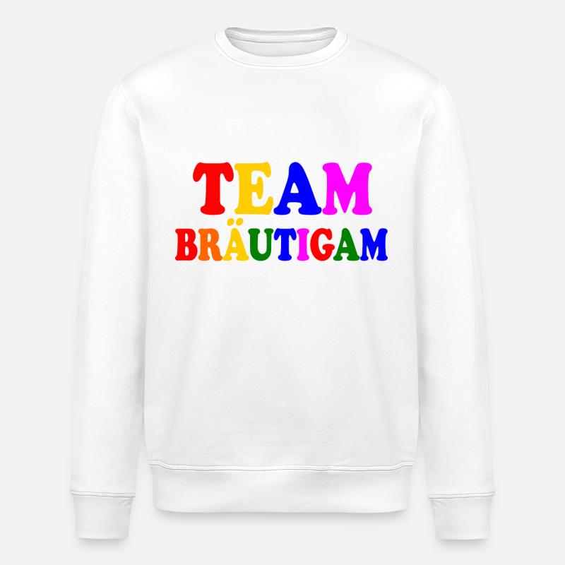 Team bräutigam - Stanley/Stella Unisex Bio-Sweatshirt ROLLER - Weiß