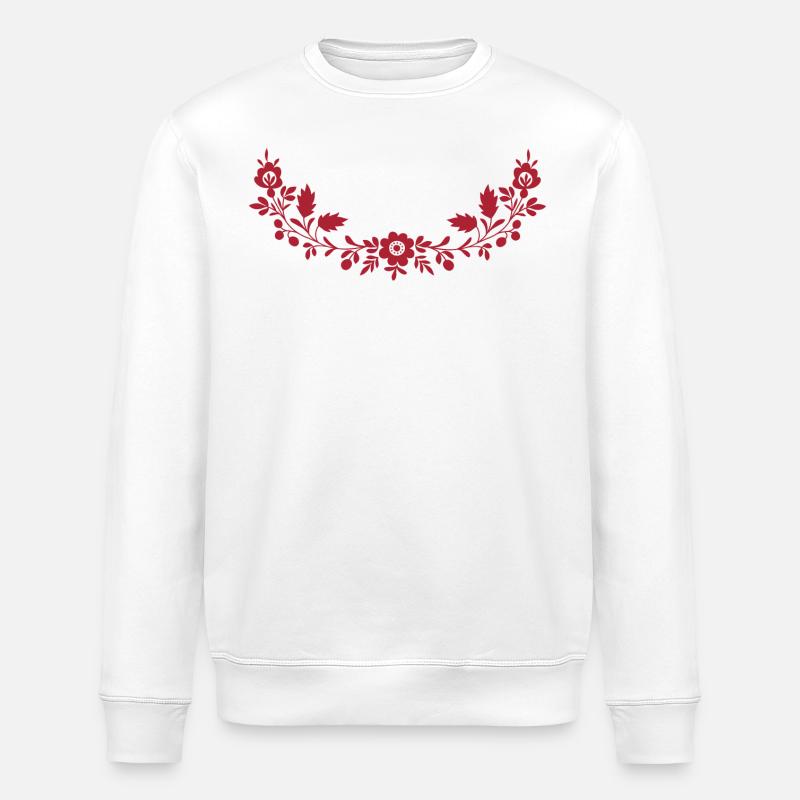 DELSBO - Sweat bio ROLLER Stanley/Stella Unisexe - blanc