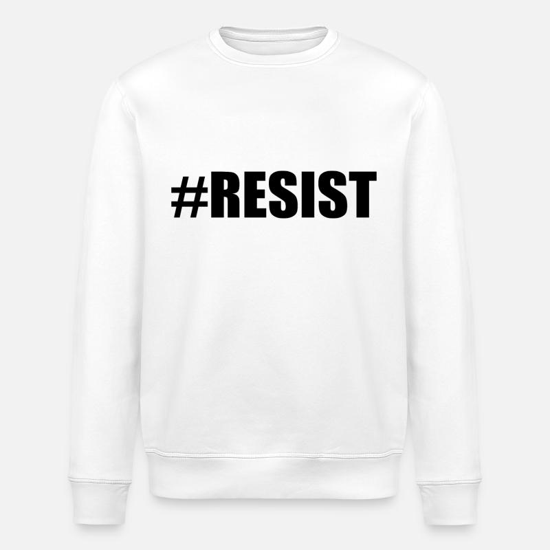 Resist - Stanley/Stella Unisex Bio-Sweatshirt ROLLER - Weiß