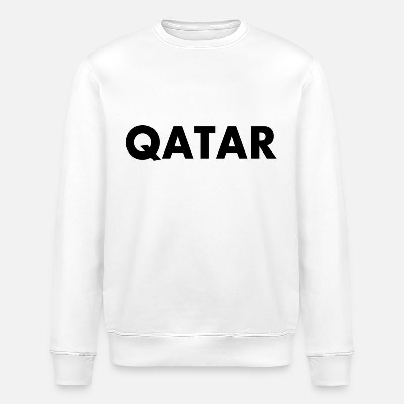 Qatar - Stanley/Stella Unisex Bio-Sweatshirt ROLLER - Weiß