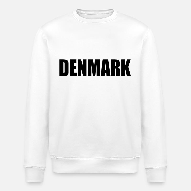Danemark - Sweat bio ROLLER Stanley/Stella Unisexe - blanc