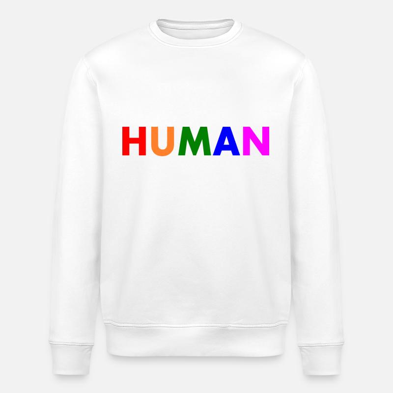 Human - Stanley/Stella Unisex Bio-Sweatshirt ROLLER - Weiß