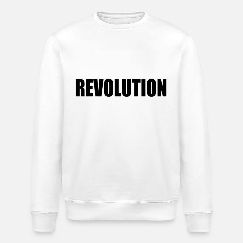 Revolution - Sweat bio ROLLER Stanley/Stella Unisexe - blanc