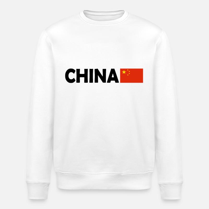 China - Stanley/Stella Unisex Bio-Sweatshirt ROLLER - Weiß
