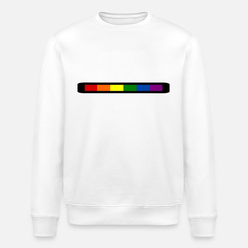 Lgbt - Sweat bio ROLLER Stanley/Stella Unisexe - blanc