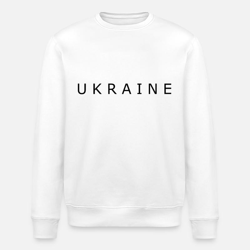 Ukraine - Sweat bio ROLLER Stanley/Stella Unisexe - blanc
