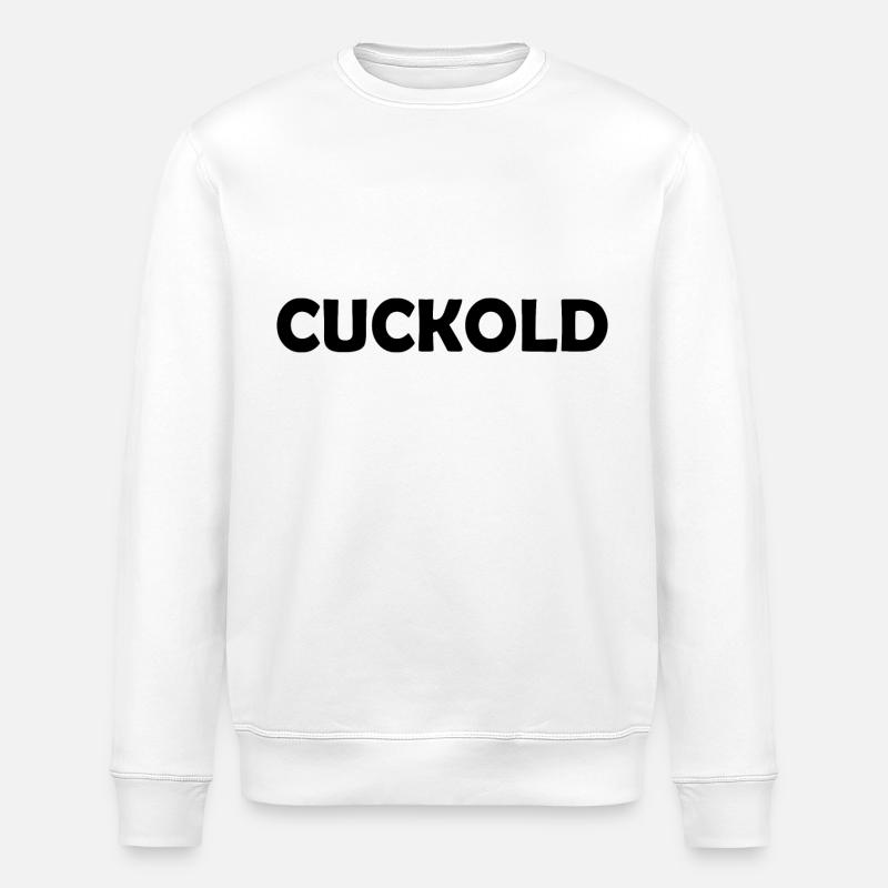 Cuckold - Stanley/Stella Unisex Bio-Sweatshirt ROLLER - Weiß