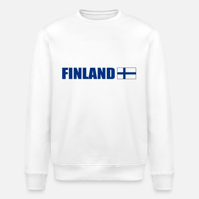 Finnland - Sweat bio ROLLER Stanley/Stella Unisexe - blanc