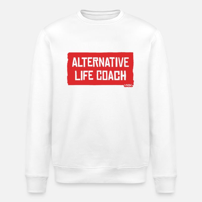 Coach Conseiller en Vie Alternative - Sweat bio ROLLER Stanley/Stella Unisexe - blanc