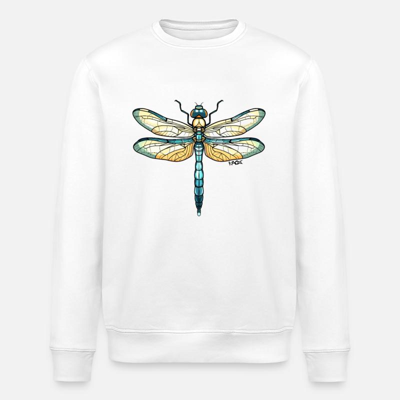Libelle - Stanley/Stella Unisex Bio-Sweatshirt ROLLER - Weiß