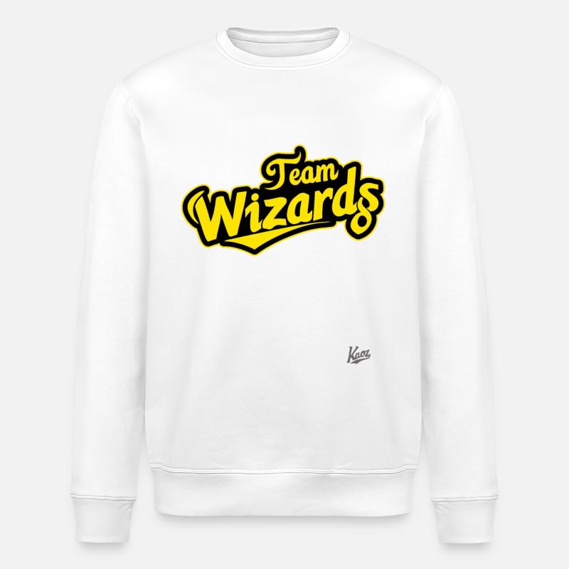 Simple membre de l'équipe Wizard - Sweat bio ROLLER Stanley/Stella Unisexe - blanc