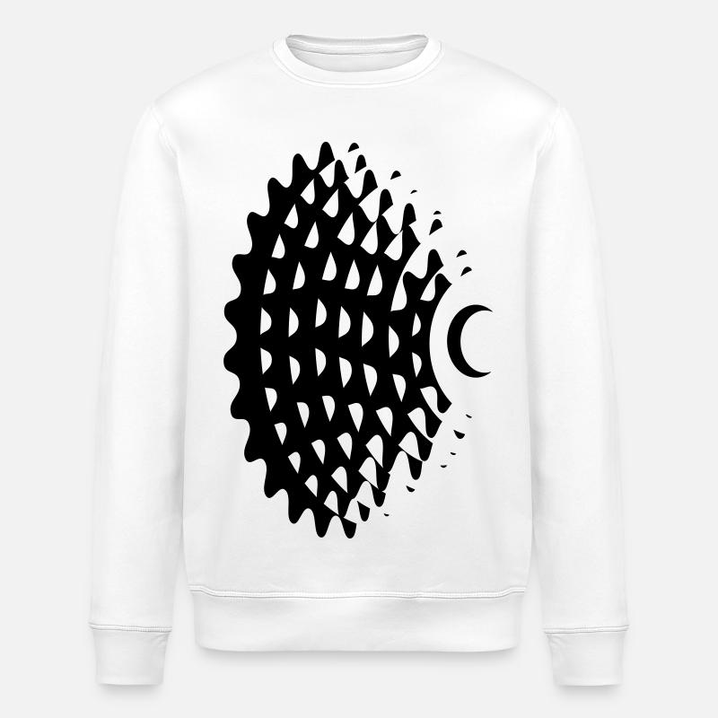 Mountainbike Schaltkassette - Stanley/Stella Unisex Bio-Sweatshirt ROLLER - Weiß