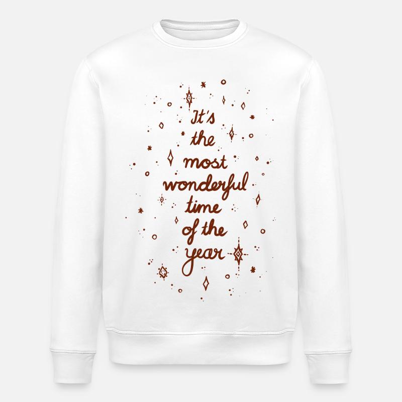 Fêtes - Sweat bio ROLLER Stanley/Stella Unisexe - blanc