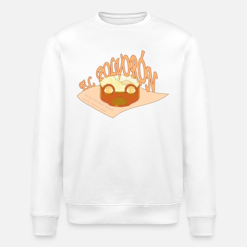 DER POLVORON - Stanley/Stella Unisex Bio-Sweatshirt ROLLER - Weiß