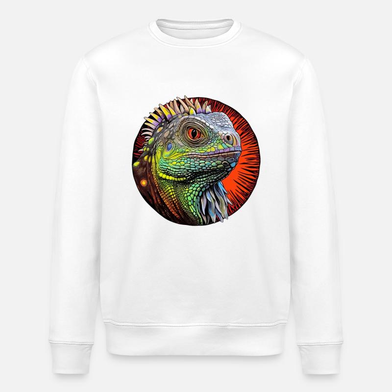 Faszinierende Tierwelt - Stanley/Stella Unisex Bio-Sweatshirt ROLLER - Weiß