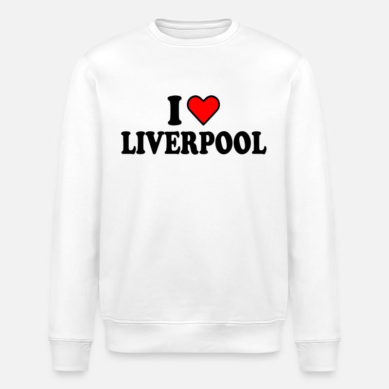 Liverpool - Sweat bio ROLLER Stanley/Stella Unisexe - blanc