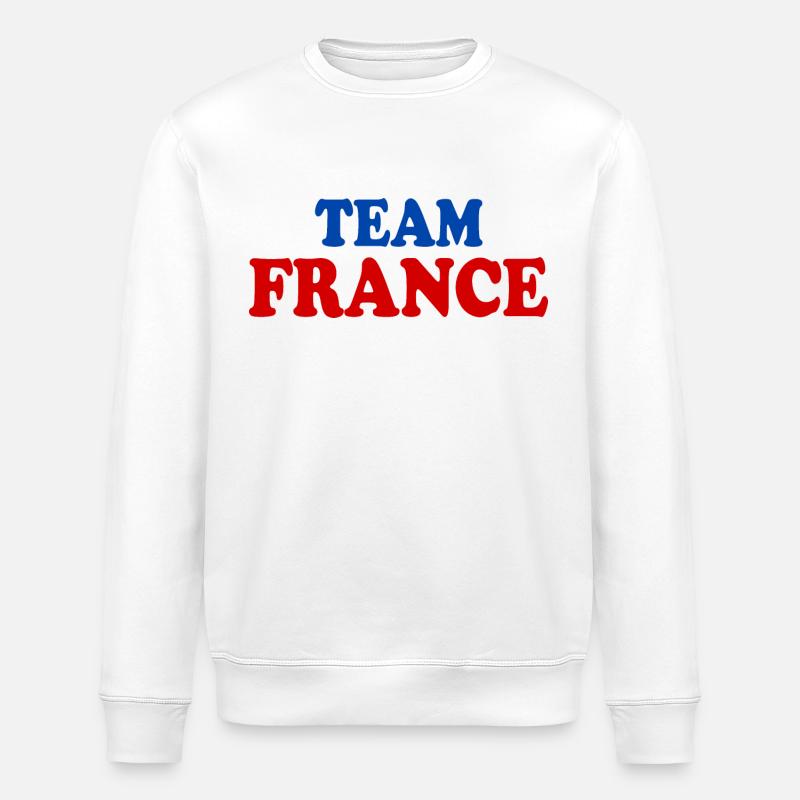 France - Sweat bio ROLLER Stanley/Stella Unisexe - blanc