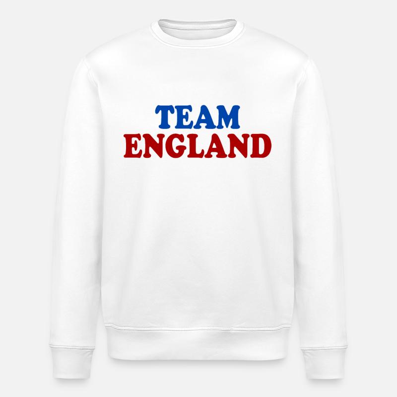 Team england - Sweat bio ROLLER Stanley/Stella Unisexe - blanc