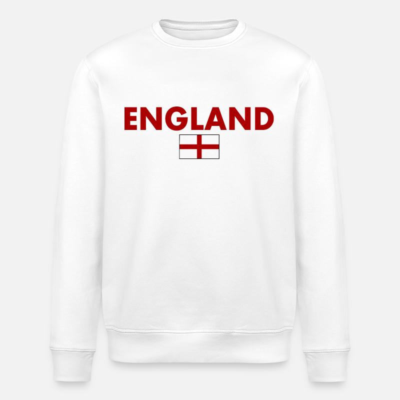 angleterre - Sweat bio ROLLER Stanley/Stella Unisexe - blanc