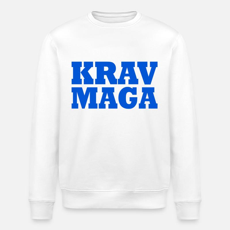 Krav maga - Sweat bio ROLLER Stanley/Stella Unisexe - blanc