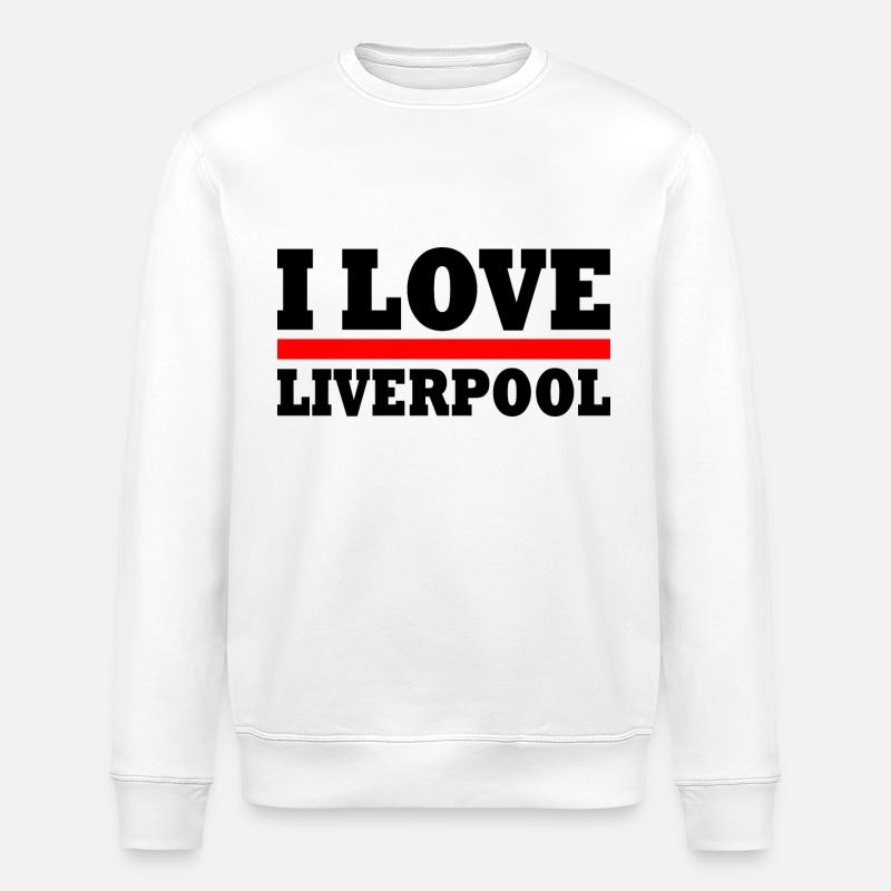 Liverpool - Sweat bio ROLLER Stanley/Stella Unisexe - blanc
