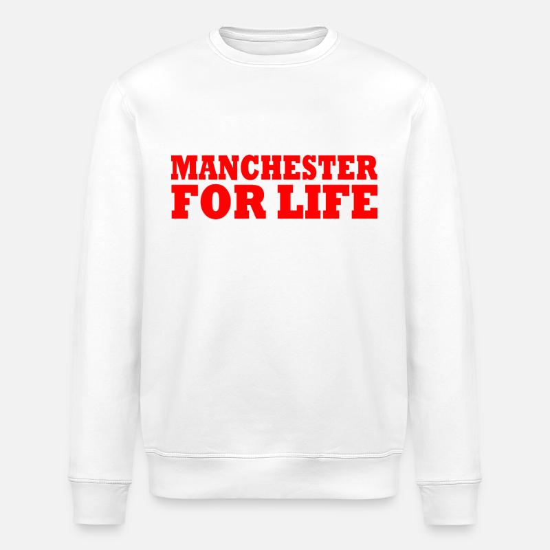 MANCHESTER - Stanley/Stella Unisex Bio-Sweatshirt ROLLER - Weiß