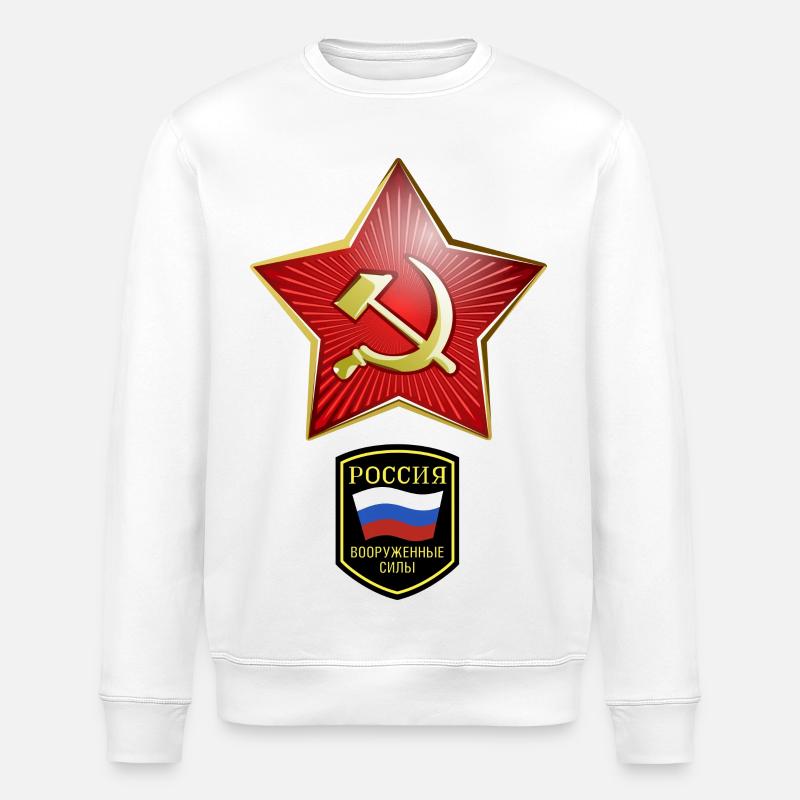 Hammer & Sichel Russie - Sweat bio ROLLER Stanley/Stella Unisexe - blanc