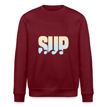 SUP Paddeln - Stanley/Stella Unisex Bio-Sweatshirt ROLLER - Weiß - Vorne - Nik (191cm)