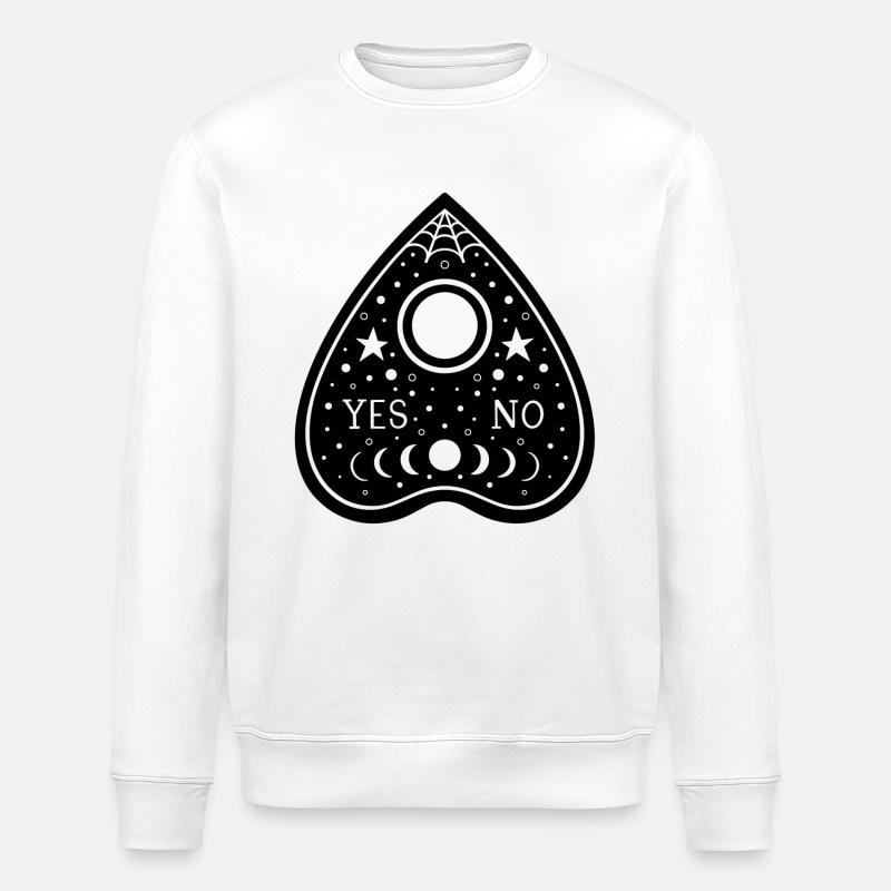 Yes or No Magic - Stanley/Stella Unisex Bio-Sweatshirt ROLLER - Weiß