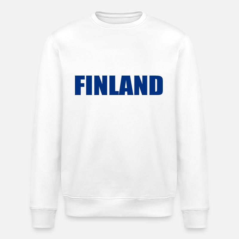 Finlande - Sweat bio ROLLER Stanley/Stella Unisexe - blanc