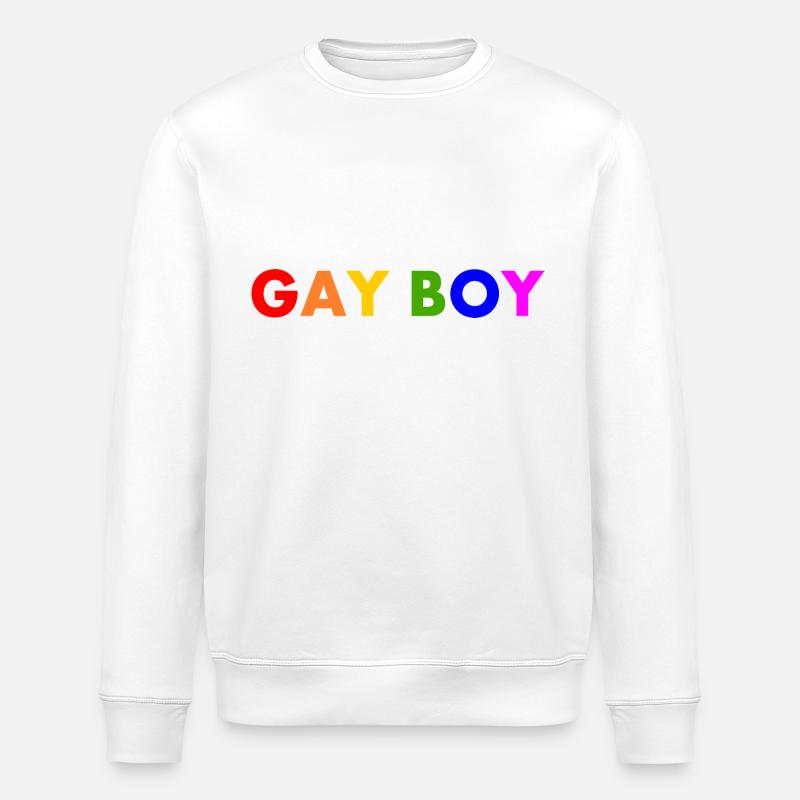 Gay boy - Sweat bio ROLLER Stanley/Stella Unisexe - blanc