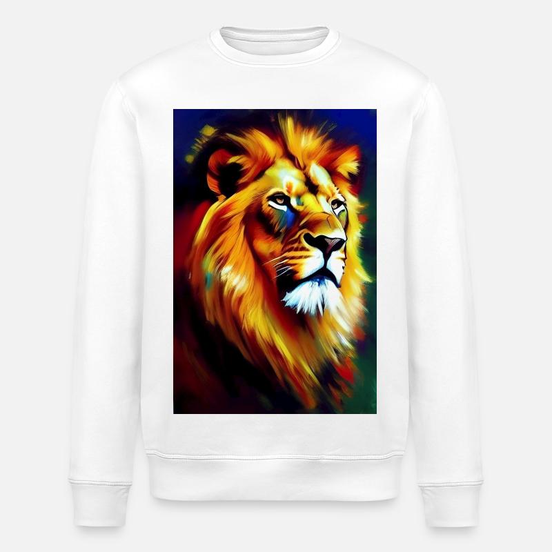 Le Roi Lion - Sweat bio ROLLER Stanley/Stella Unisexe - blanc
