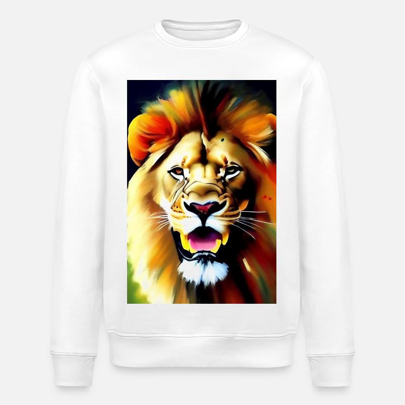 Le Roi Lion - Sweat bio ROLLER Stanley/Stella Unisexe - blanc