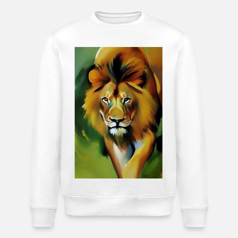 Le Roi Lion - Sweat bio ROLLER Stanley/Stella Unisexe - blanc