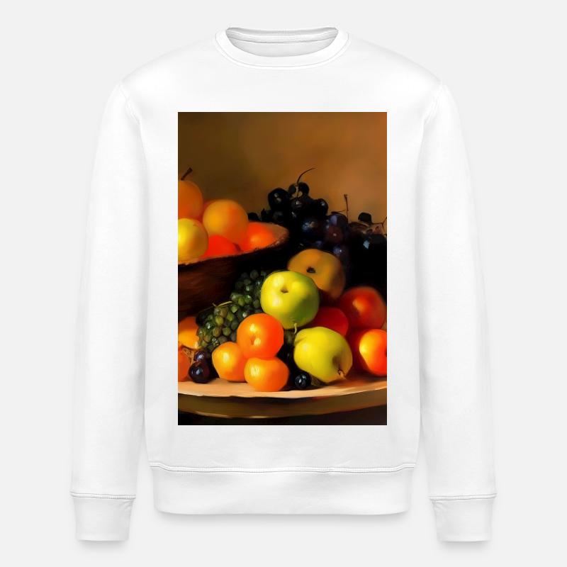 Fruit - Stanley/Stella ROLLER Unisex Organic Sweatshirt - white