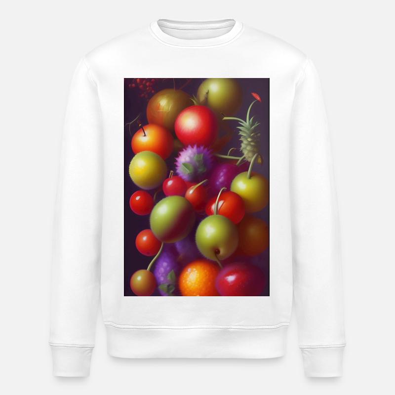 Fruit - Sweat bio ROLLER Stanley/Stella Unisexe - blanc