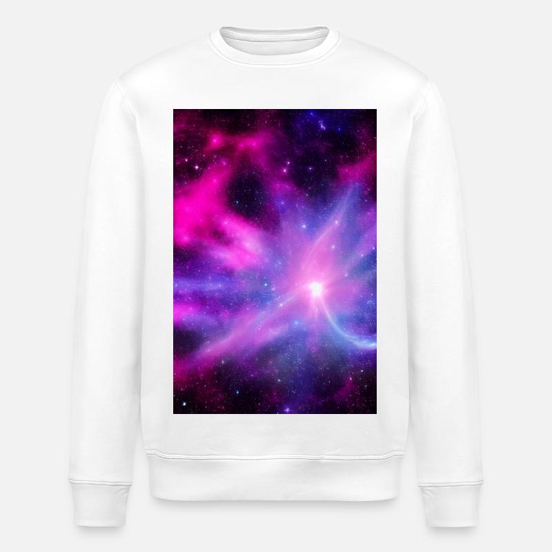 Image de la galaxie - Sweat bio ROLLER Stanley/Stella Unisexe - blanc