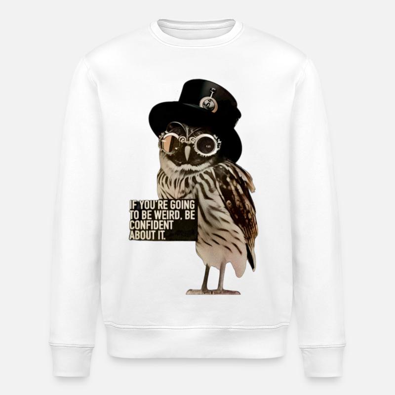 Be Nature - Sweat bio ROLLER Stanley/Stella Unisexe - blanc