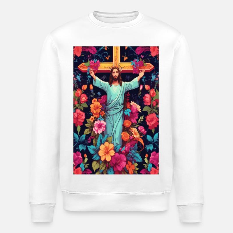 Mon Dieu - Sweat bio ROLLER Stanley/Stella Unisexe - blanc