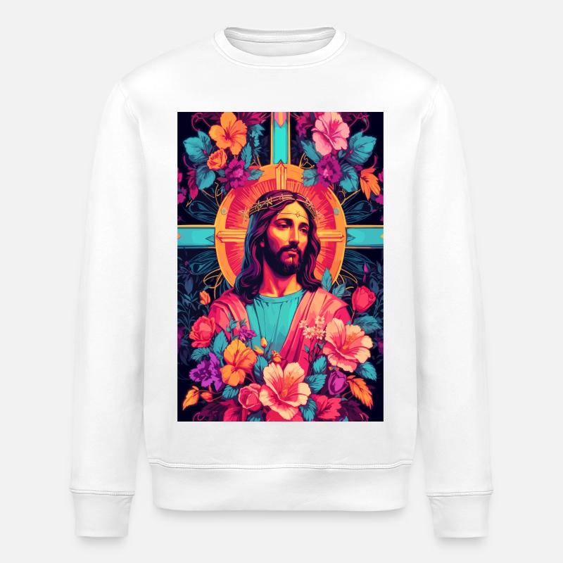 Mon Dieu - Sweat bio ROLLER Stanley/Stella Unisexe - blanc